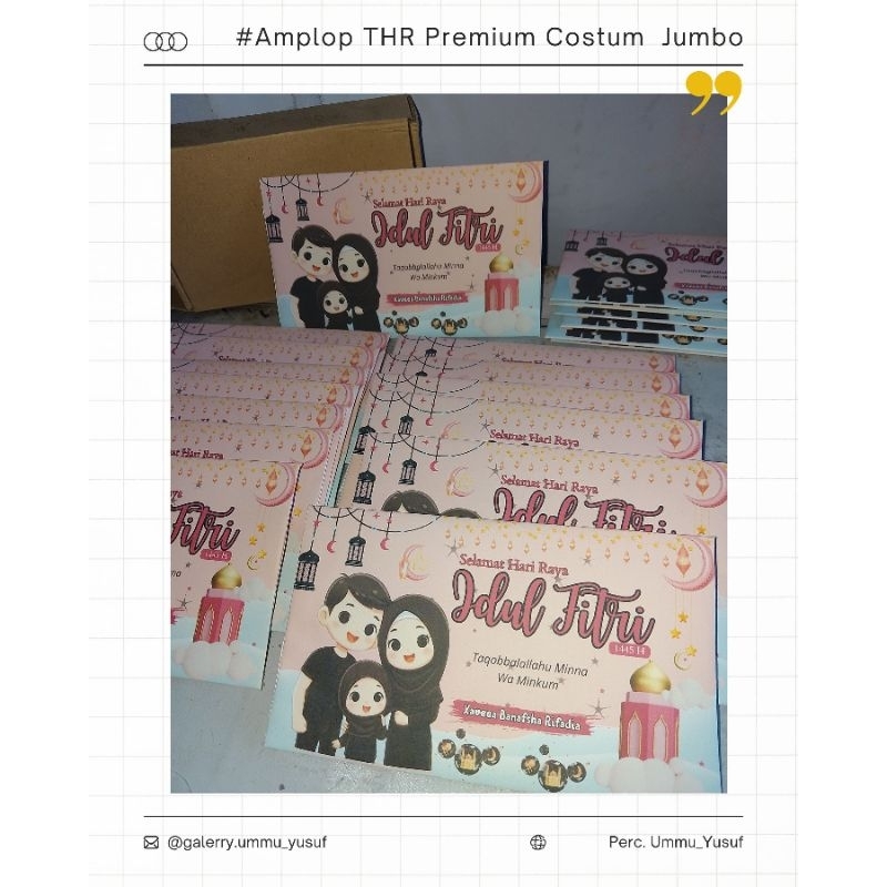 

Amplop THR Jumbo Costum