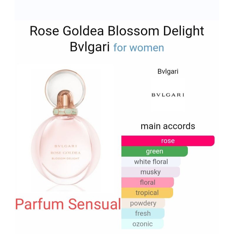 Parfum Bvlgari Rose Goldea Blossom Delight