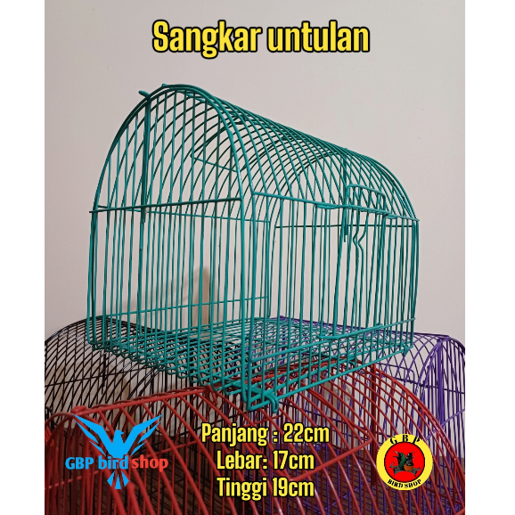 Sangkar Untulan Besi Kandang Burung Hamster Sangkar Bawa Burung