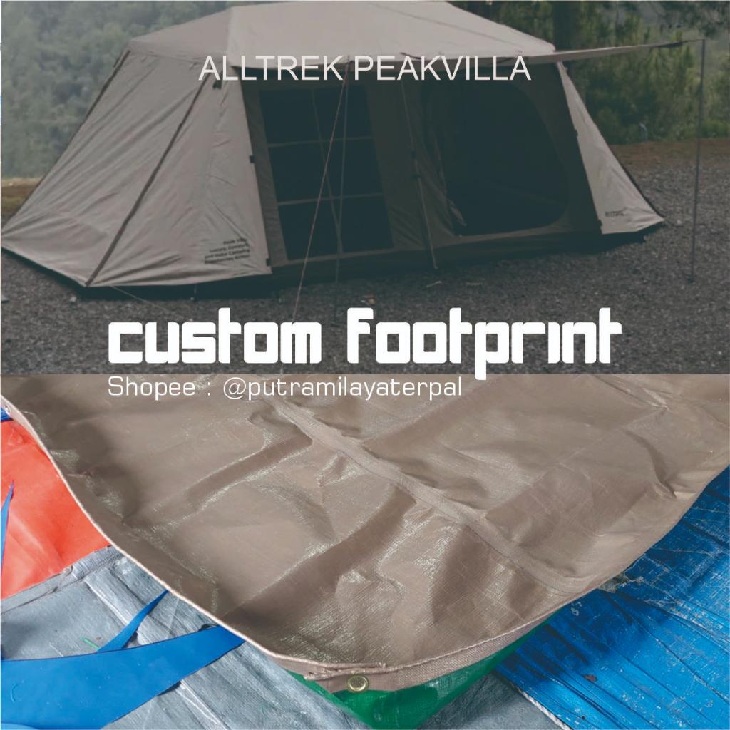 Footprint tent alltrek peakvilla / alas tenda alltrek peakvilla