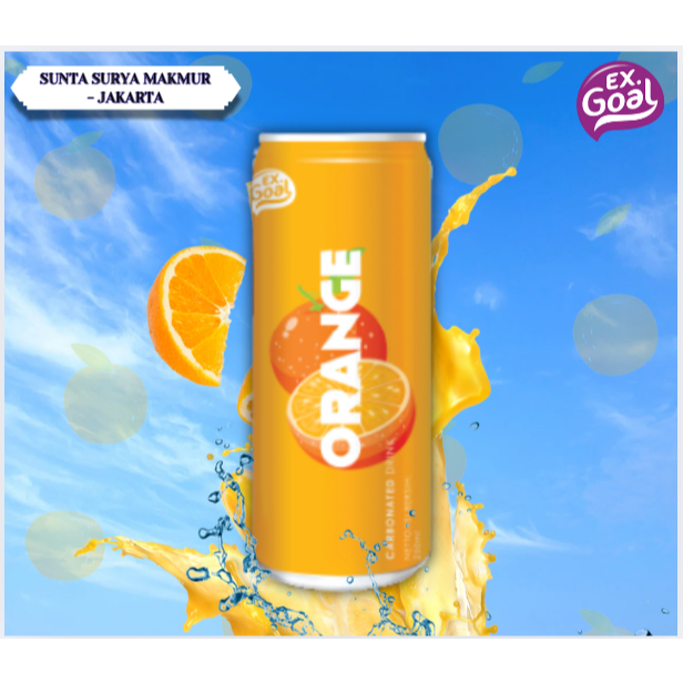 

Ex Goal Orange 250Ml Minuman Bersoda