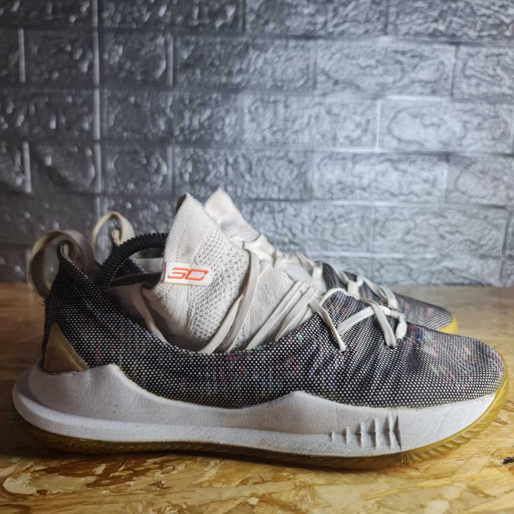 Under Armour Curry 5 White Black