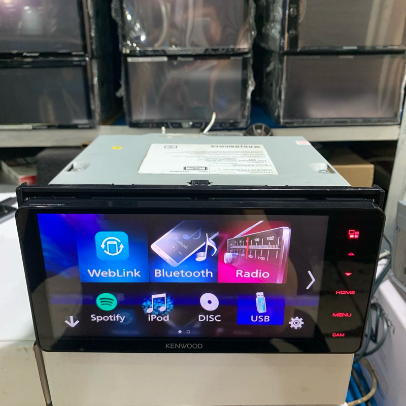 Head unit Kenwood DDX 718 WBTL wide toyota