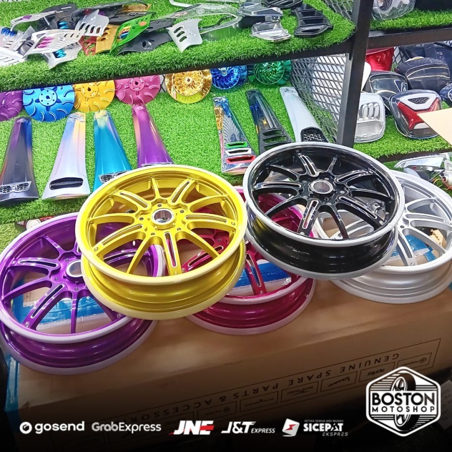 Non Brand - Velg CNC Model Marus Drag Ring 12 Vespa Sprint Primavera