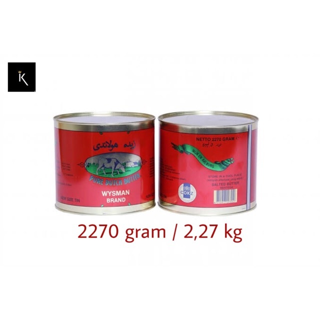 

PROMO ! Wijsman 2.27kg | Wijsman butter | Mentega wijsman 2,27kg