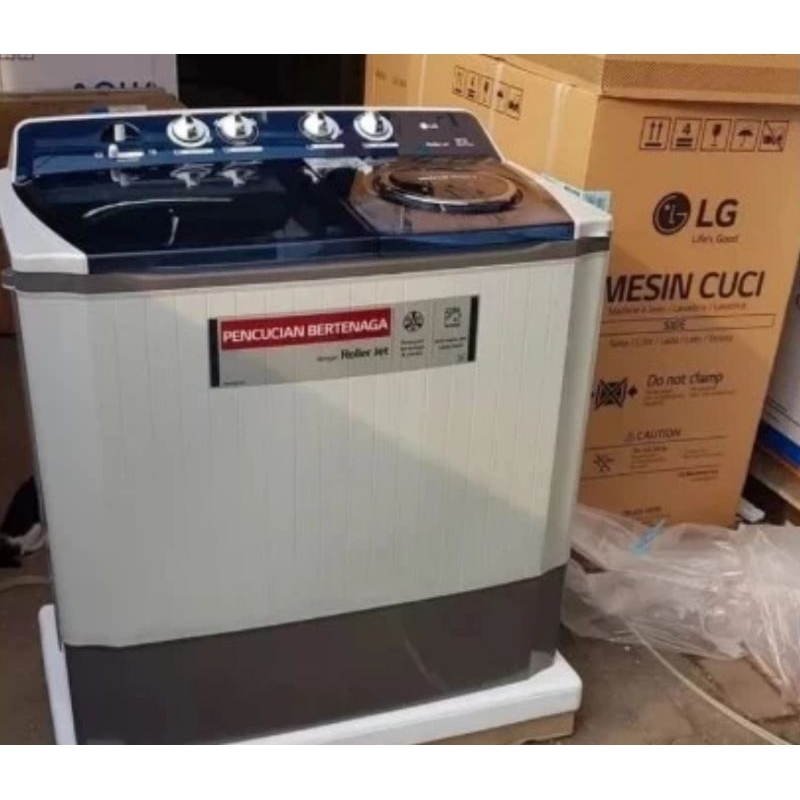 MESIN CUCI LG 16 KG DUA TABUNG - P1600 GARANSI RESMI LG