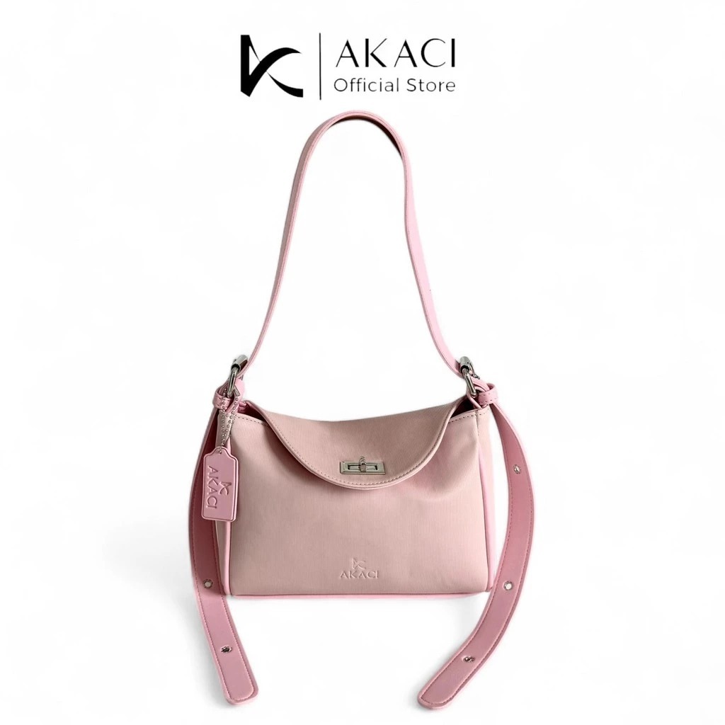 [KAIZY OFFICIAL]Akaci - Tas Selempang dan Bahu Wanita KUMA 10-8401 Bahan Nilon Cocoli Tas Wanita Mew