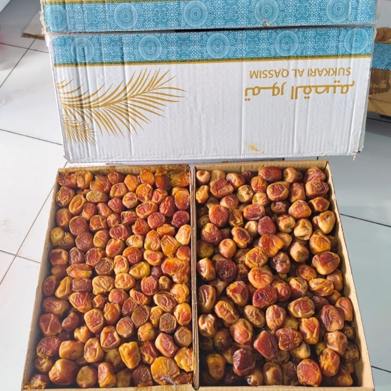 

KURMA SUKKARI 3KG PREMIUM, KURMA RAJA.Manis, enak, lembut, alami tanpa tambahan gula dan pengawet lainnya
