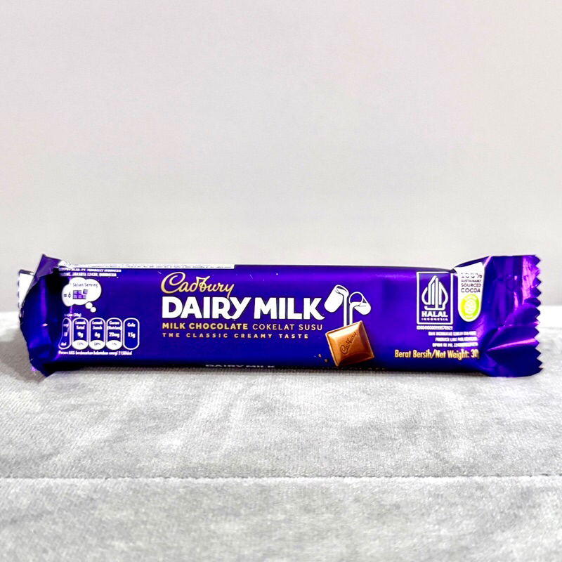 

PROMO Cadbury Dairy Milk Chocolate Coklat Susu 30gr