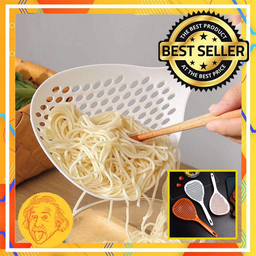 Sendok Saringan Jumbo Sendok Mie Saringan Besar Tirisan Bakso Gagang Korea Masak Dapur Sayur