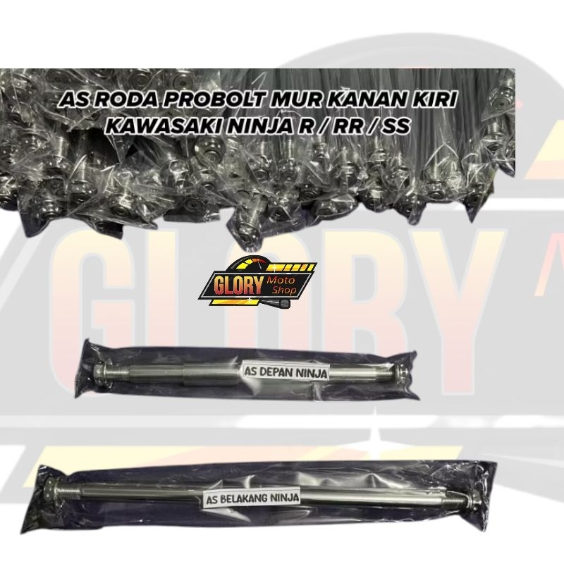 AS RODA PROBOLT KAWASAKI NINJA AS RODA DEPAN BELAKANG MUR KANAN KIRI KAWASAKI NINJA R, RR, SS