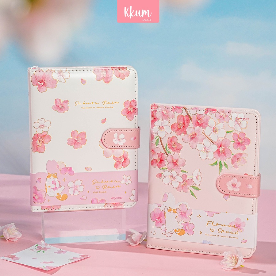 

Notebook A5 A6 Pink Flower Sakura Planner Agenda/ Buku Catatan Unik Jurnal Diary Motif Lucu