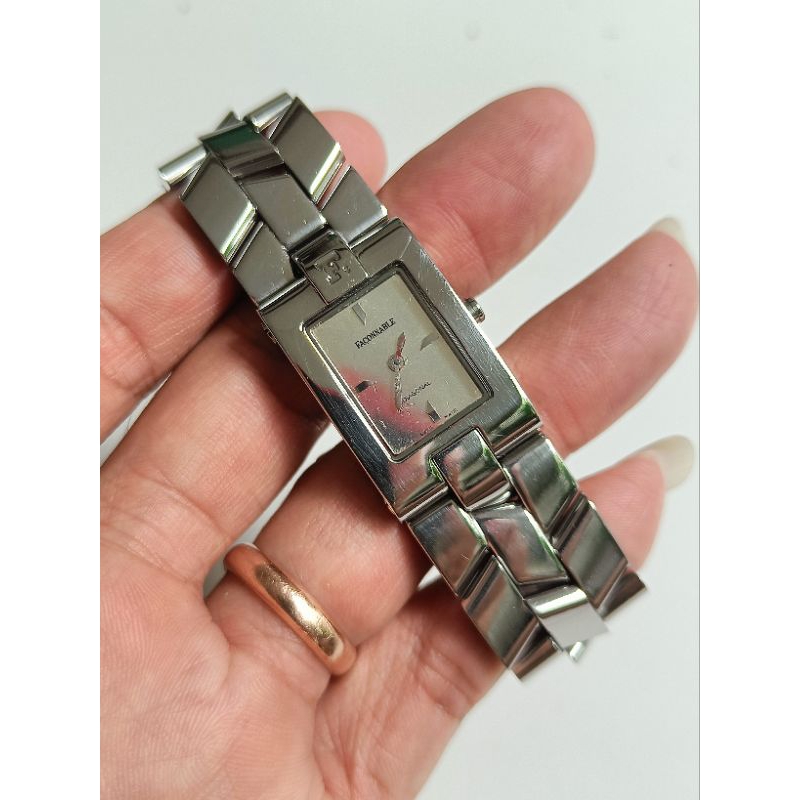 Jam wanita fashion faconnable Swiss made original bekas bagus normal semua siap pakai