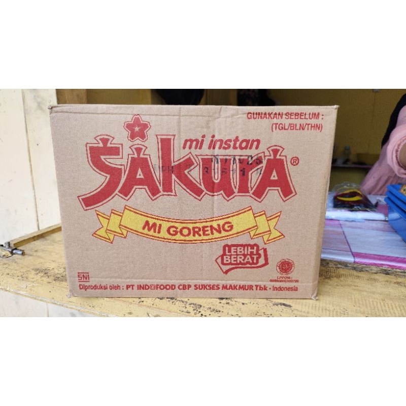 

MIE INSTAN SAKURA MIE GORENG 1 DUS / 40 PCS