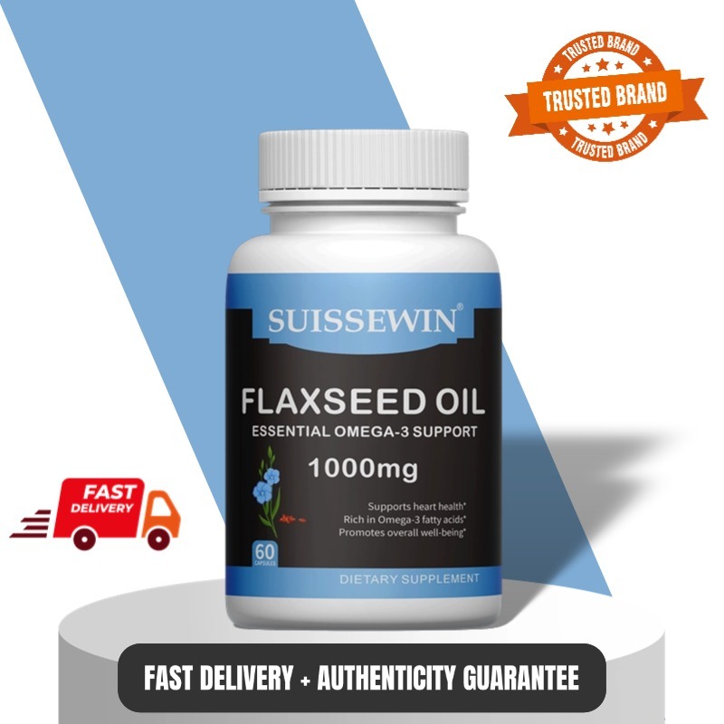 Kapsul Omega-3 dari Flaxseed - Sehatkan Kulit & Rambut