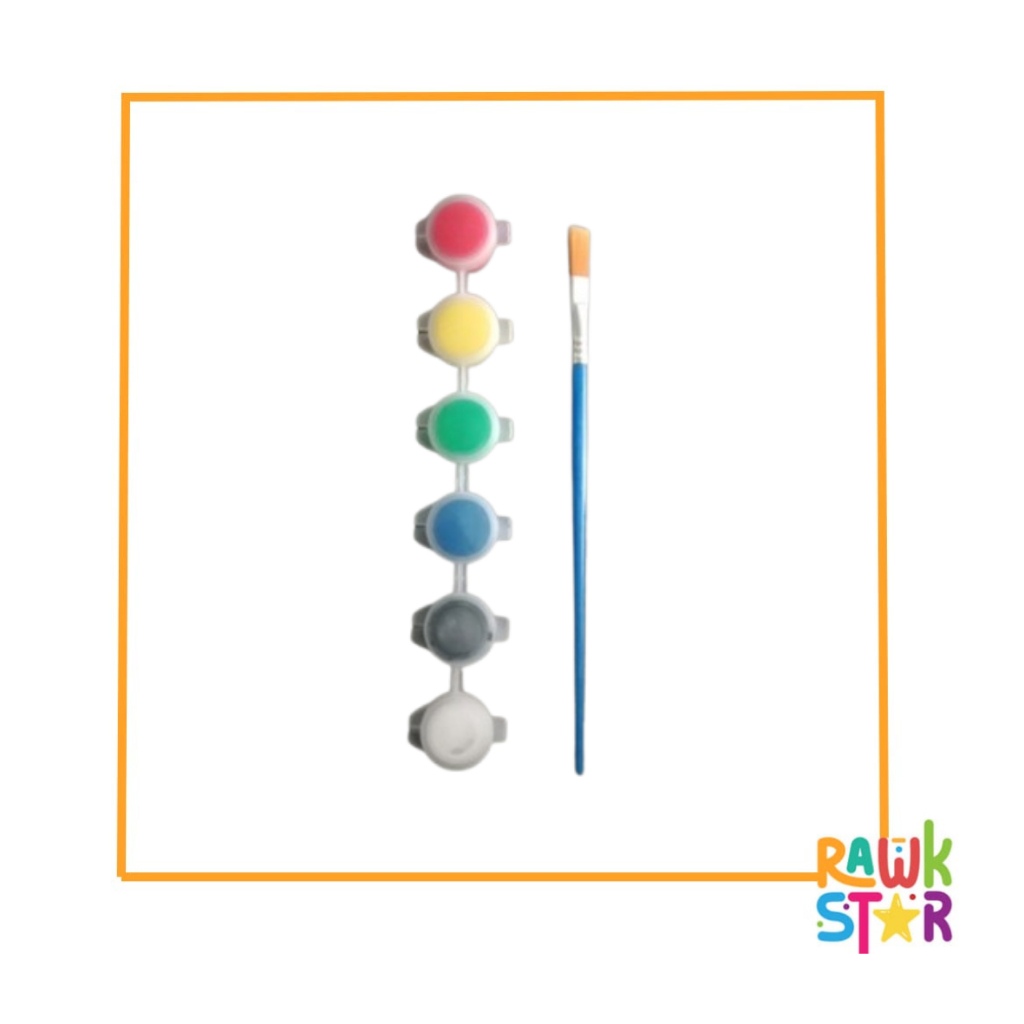 

Cat Poster Giotto Akrilik School Paint 3 ml 6pcs/set