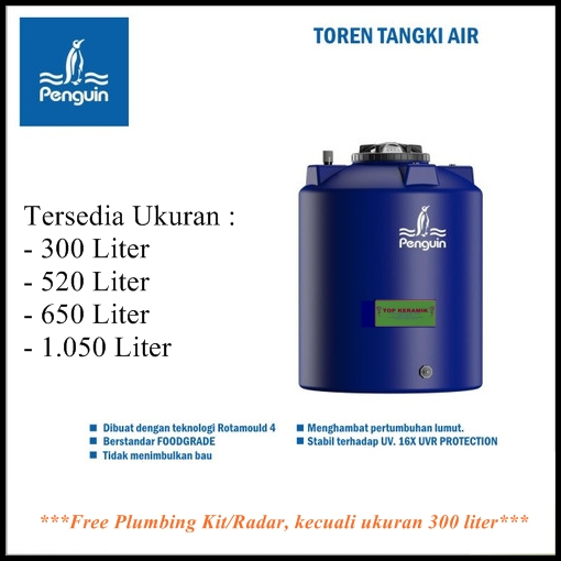 Tangki Air Penguin TB-70 650 Liter