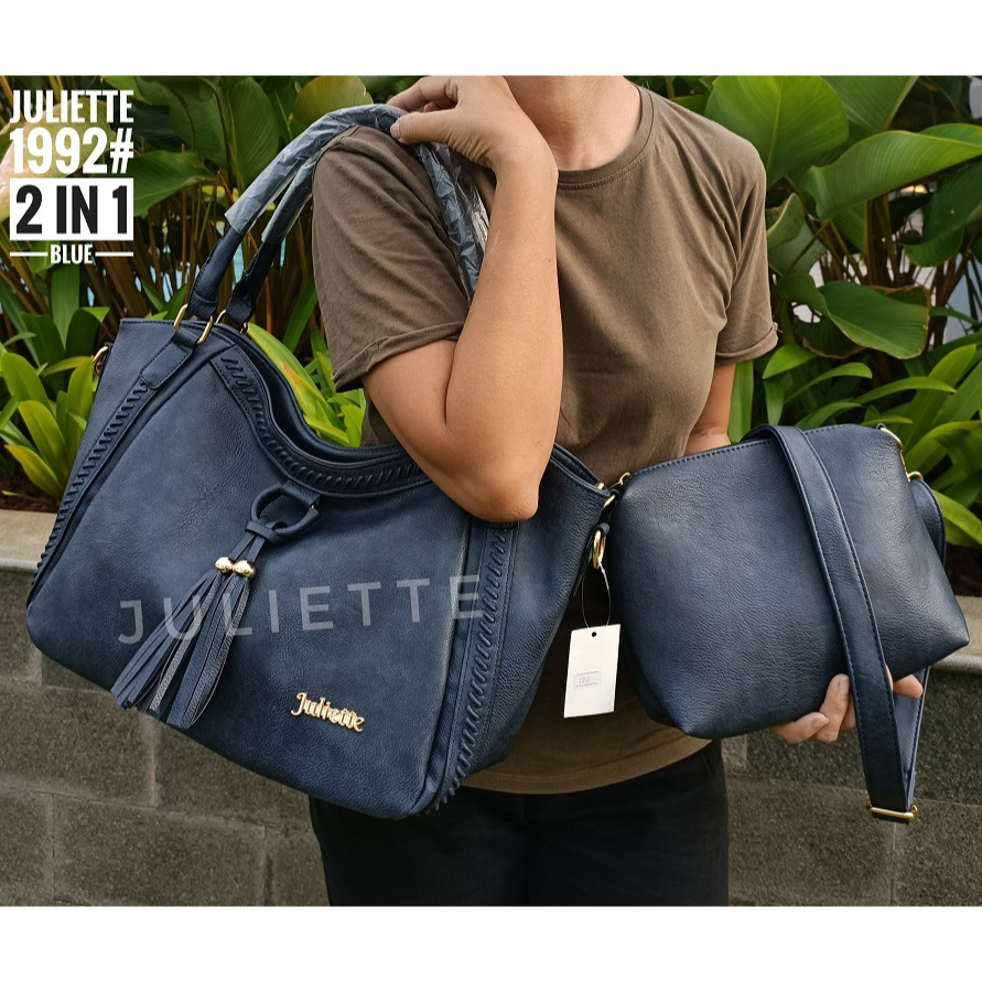 Tas Wanita Tas Selempang Bahu Import Batam Shoulder Bag Tas Cewek Kerja Kantor Kuliah Juliette 1992