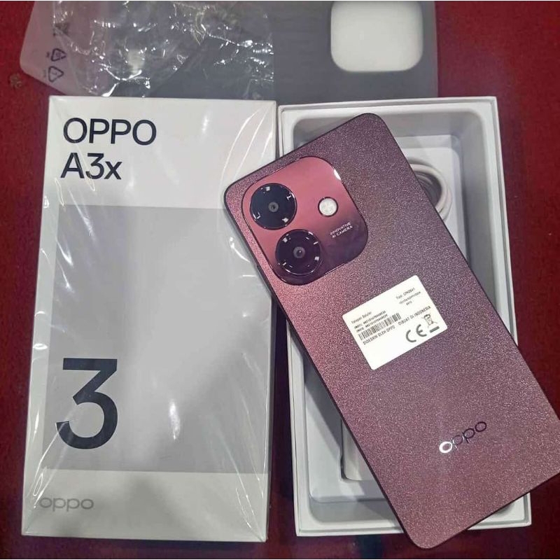 Second Oppo A3x 4/64GB - A17 4/64GB - A18 4/128GB - A60 8/128GB - A58 6/128GB - A38 6/128GB - A3 NFC