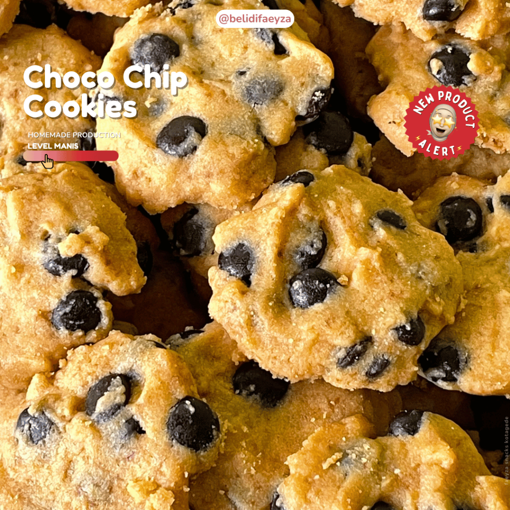 

Choco Chip Cookies Homemade - Roti Kue Kering Cemilan Manis Cookies Aston Murah Hampers Khas Jogja Jawa Tengah