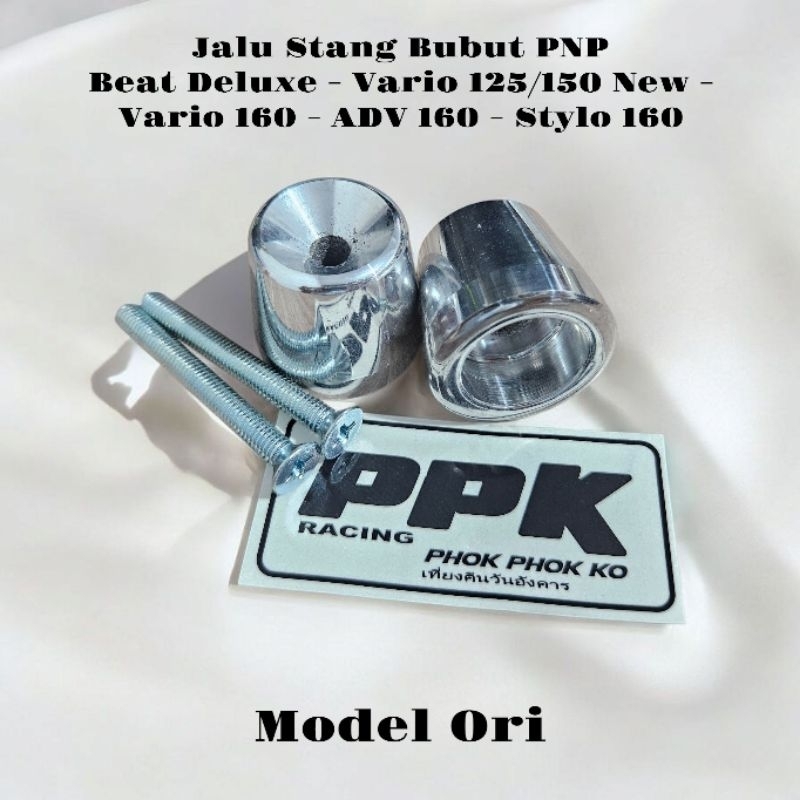 Jalu Stang PCX Bubut PNP Beat Deluxe Vario LED 125 150 New Vario160 ADV160 Stylo160 Mx King