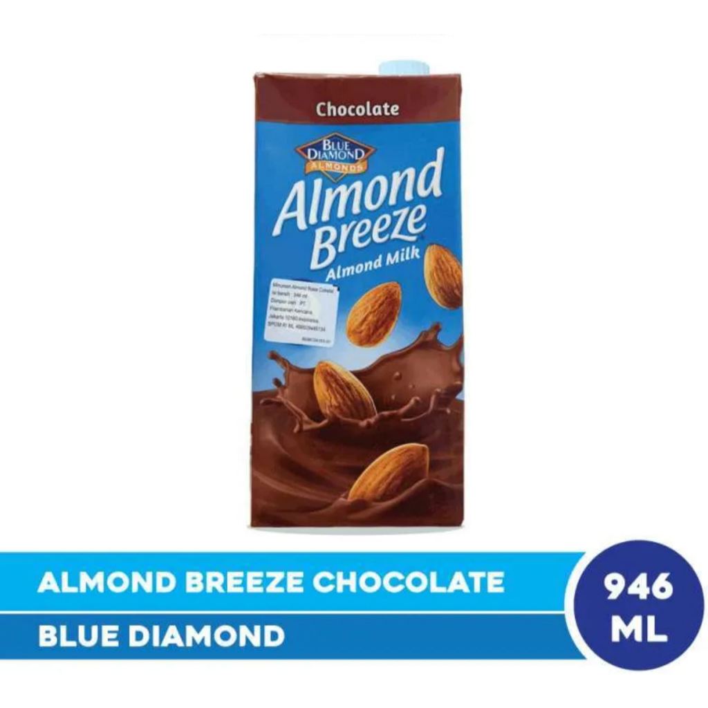 

Susu Almond Coklat Blue Diamond Breeze 946ml - Susu Almond Dairy - Milk