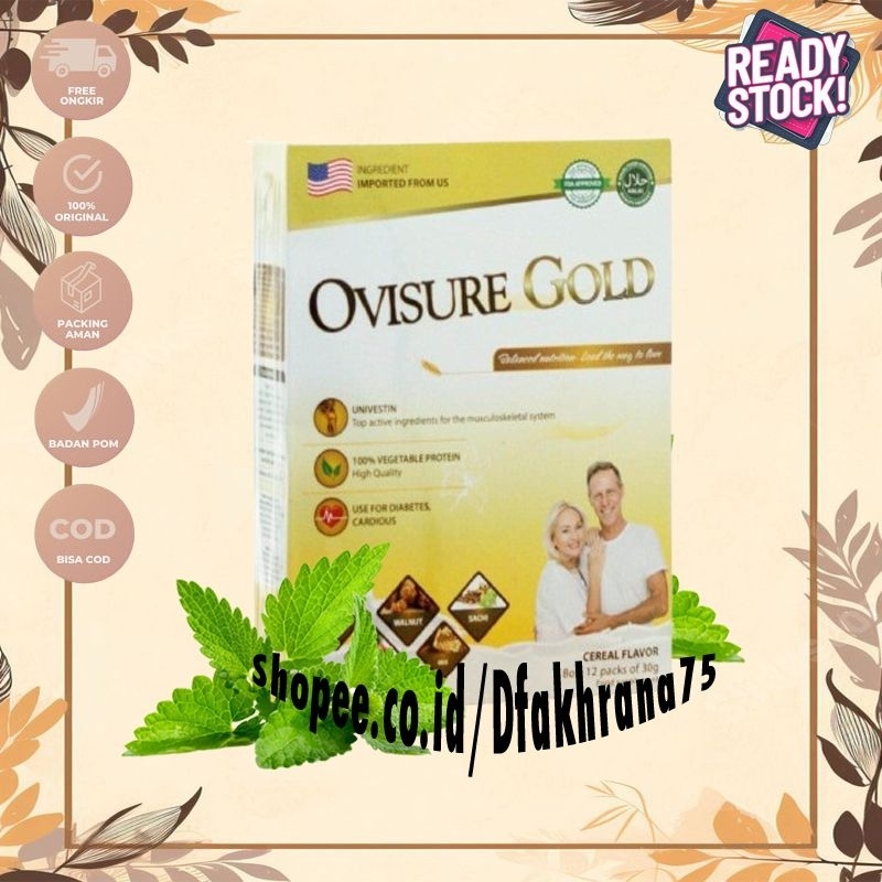 

OVISURE GOLD ASLI - Susu Ovisure Atasi Nyeri Sendi & Tulang Otot Alami
