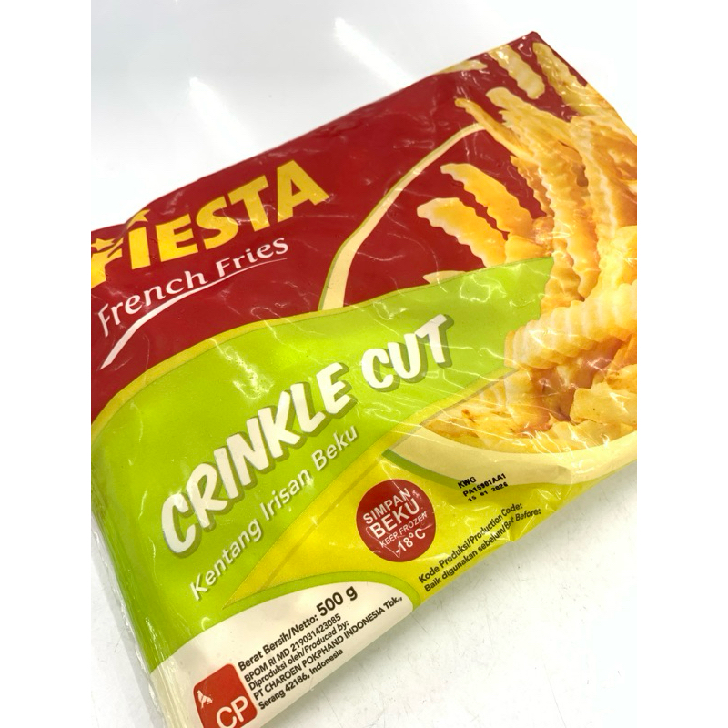 

FIESTA French Fries CRINKLE CUT 500gr