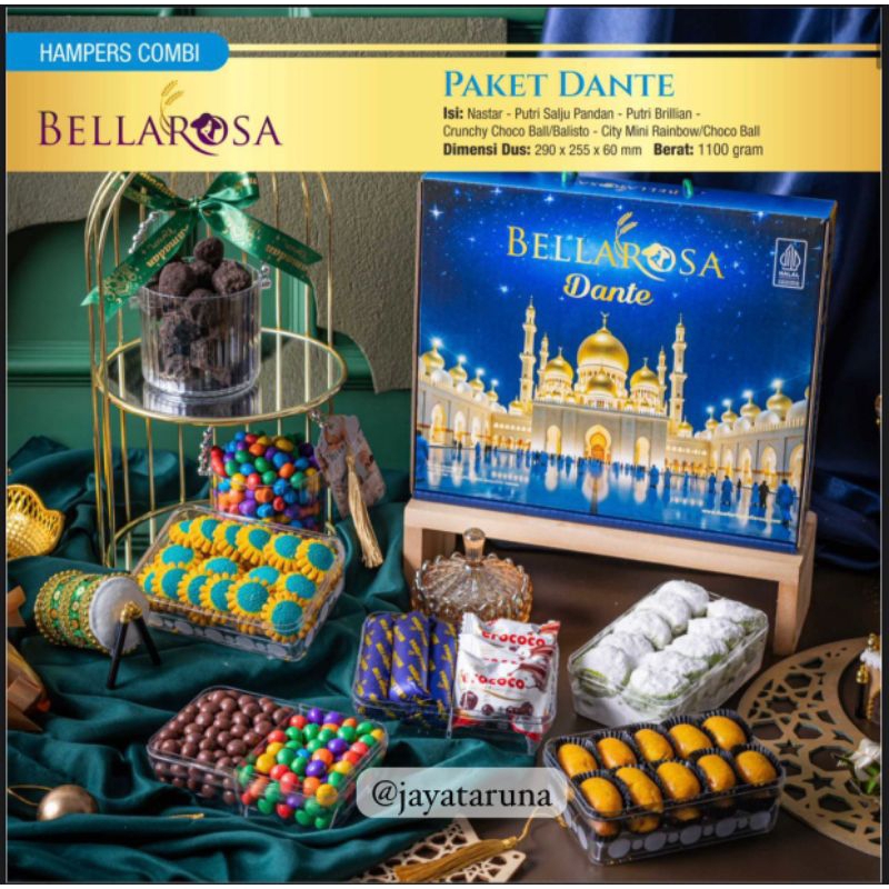 

HAMPERS KUE BELLAROSA - PAKET DANTE