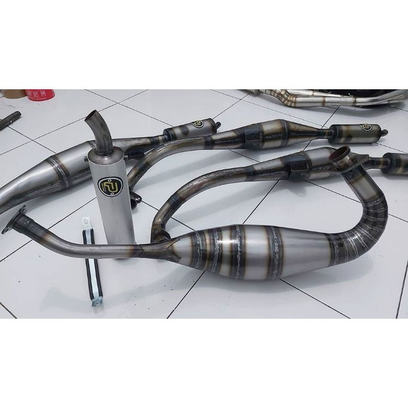 Knalpot Pekajaman muffler Jogja Ninja R SS RR Galvanis Almu Jogja Asli