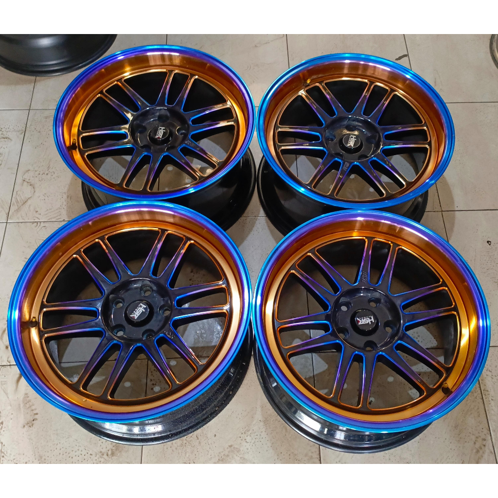 Velg Second HSR BLY01 Ring 18 Lubang 5 cocok CAMRY ACCORD CIVIC INNOVA HRV CRV TERIOS DLL