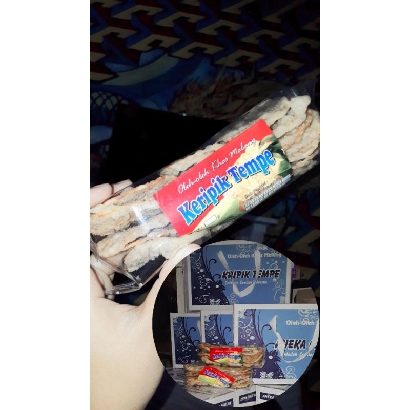 

[Oleh-oleh Khas Malang] Paket kripik tempe isi 9pcs FREE KARDUS