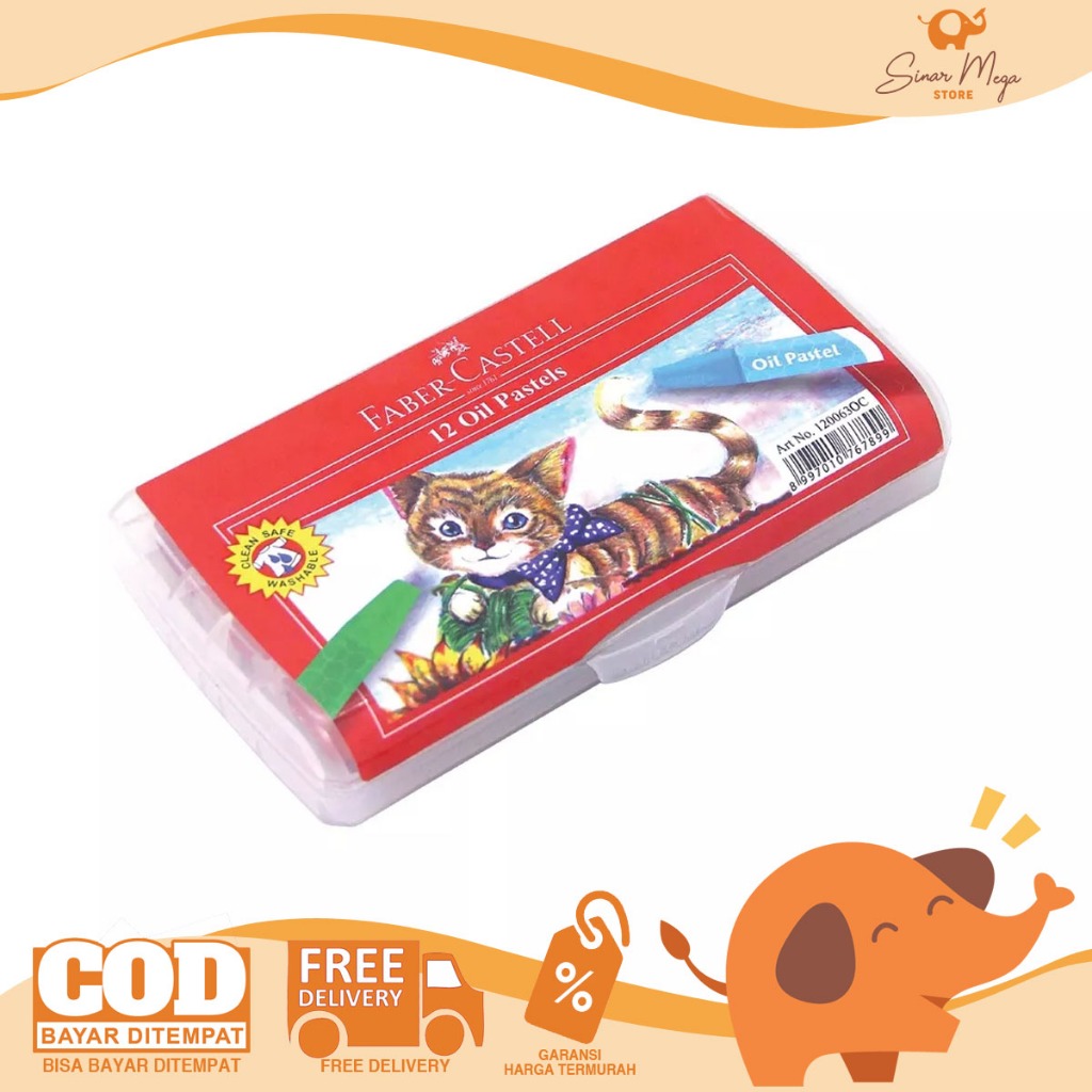 

Faber Castel Oil Pastels 12 Color