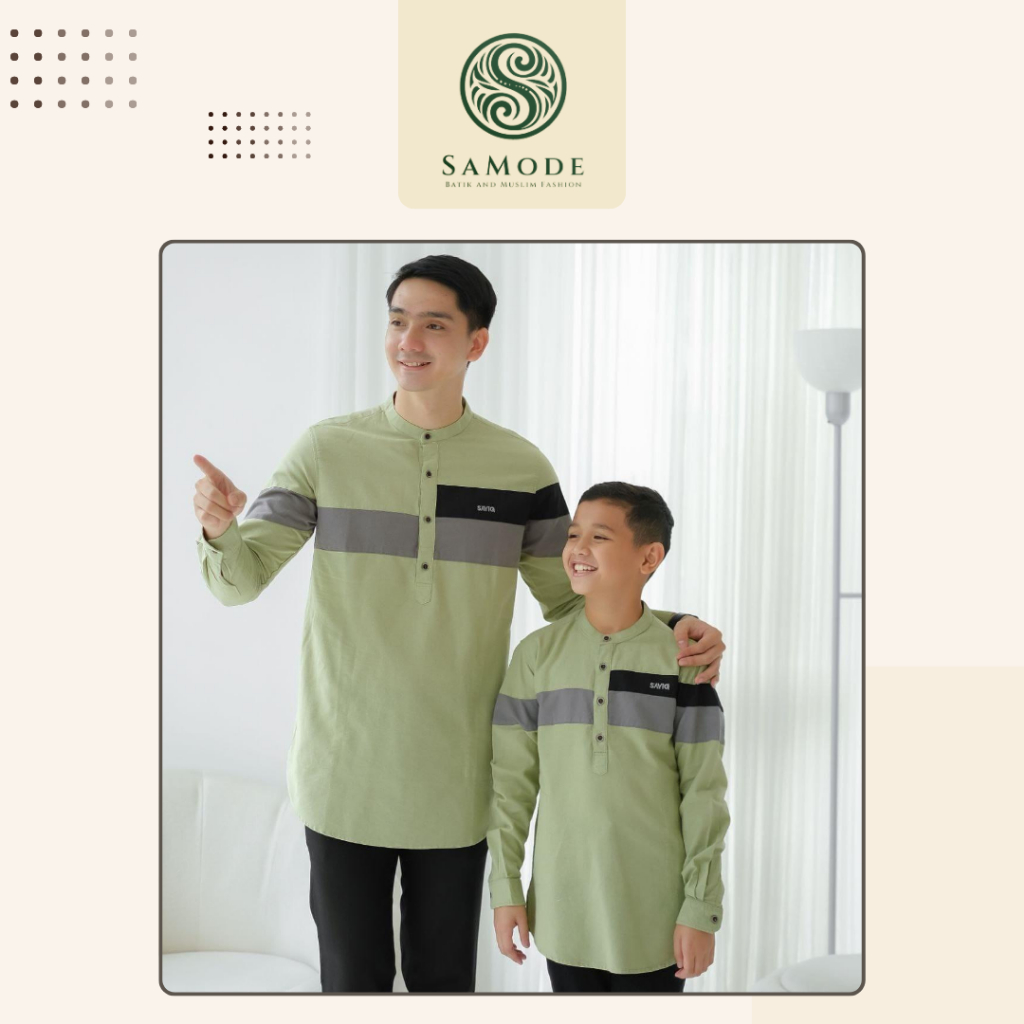 Saviq Koko Kurta Couple Ayah dan Anak