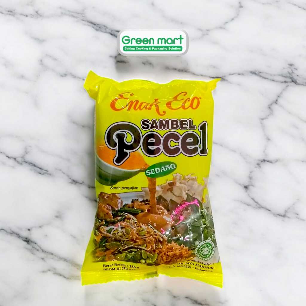 

Bumbu Pecel Enak Eco 185 Gram Sambel Pecel. 7157P-9324S