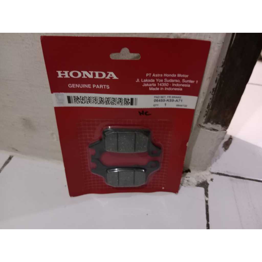 KAMPAS REM CAKRAM DEPAN/DISPAD REM CAKRAM DEPAN VARIO 150