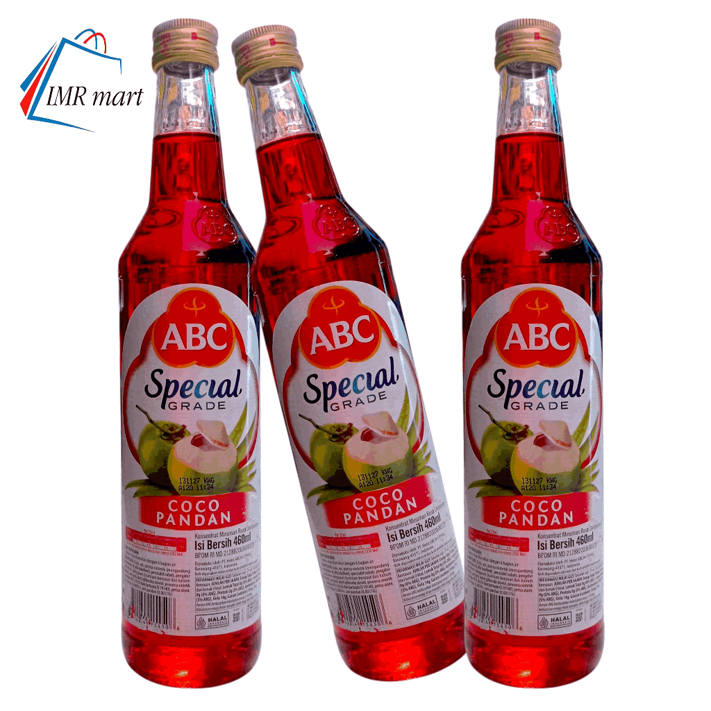 

Sirup Abc Spesial Grade Rasa CocoPandan 460 Ml