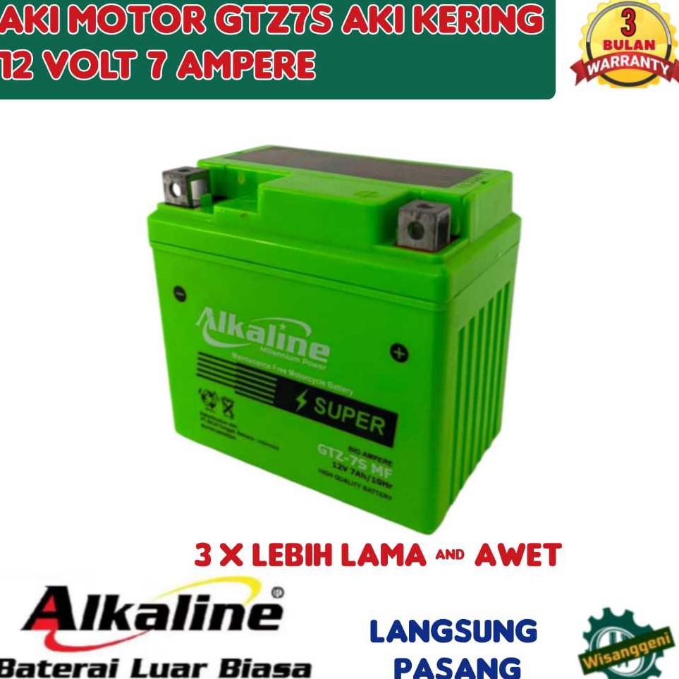 KODE H14F Aki Motor Vario 12515  Honda PCX CBR 15Supra GTRSatria FuSONICNEW NMAX Alkaline GTZ7S aki 