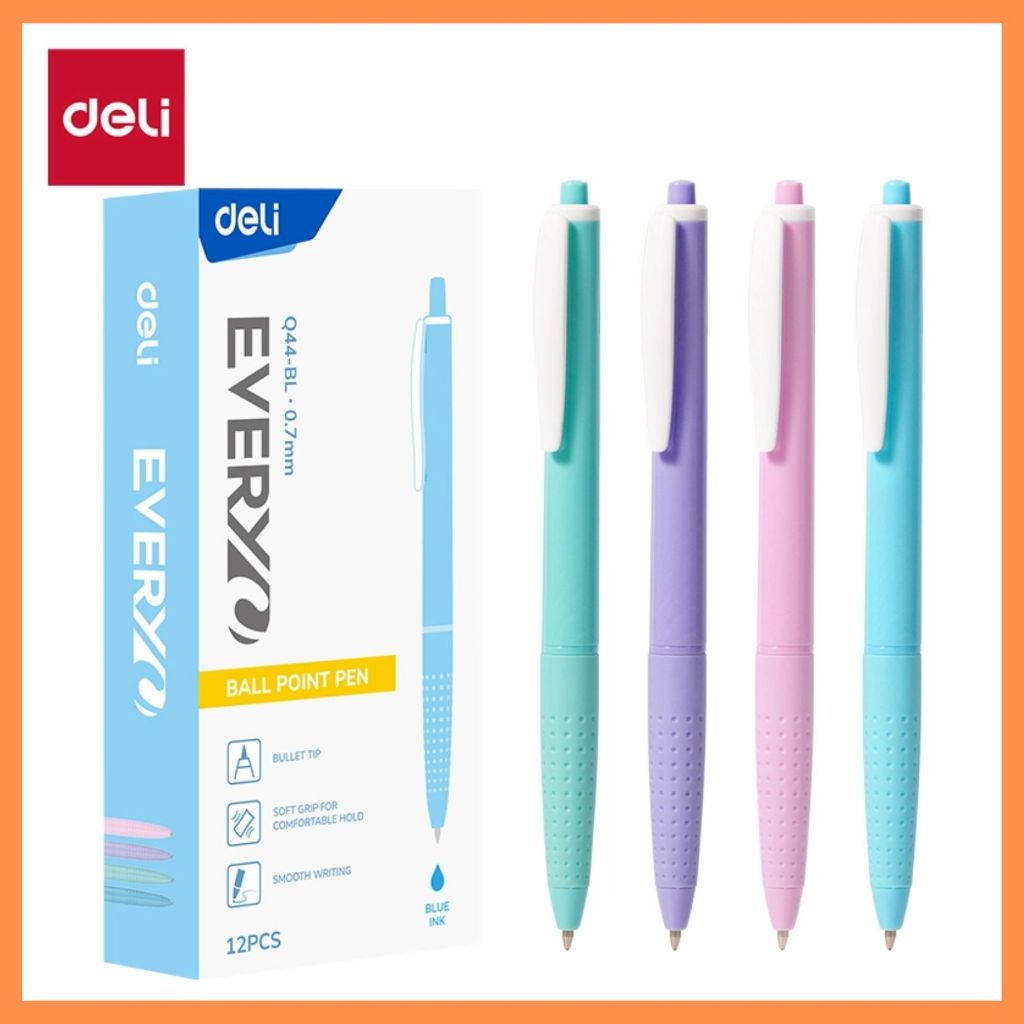 

Deli Pena Ballpoi Q44-J Bl(Briru)