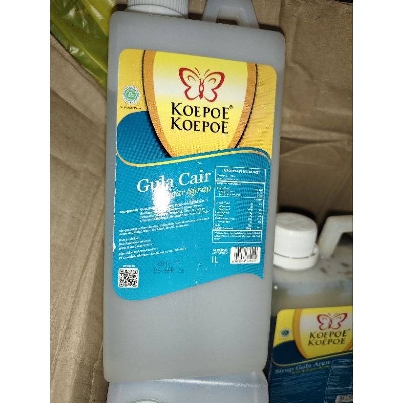 

KOEPOE-KOEPOE GULA CAIR 1 LITER