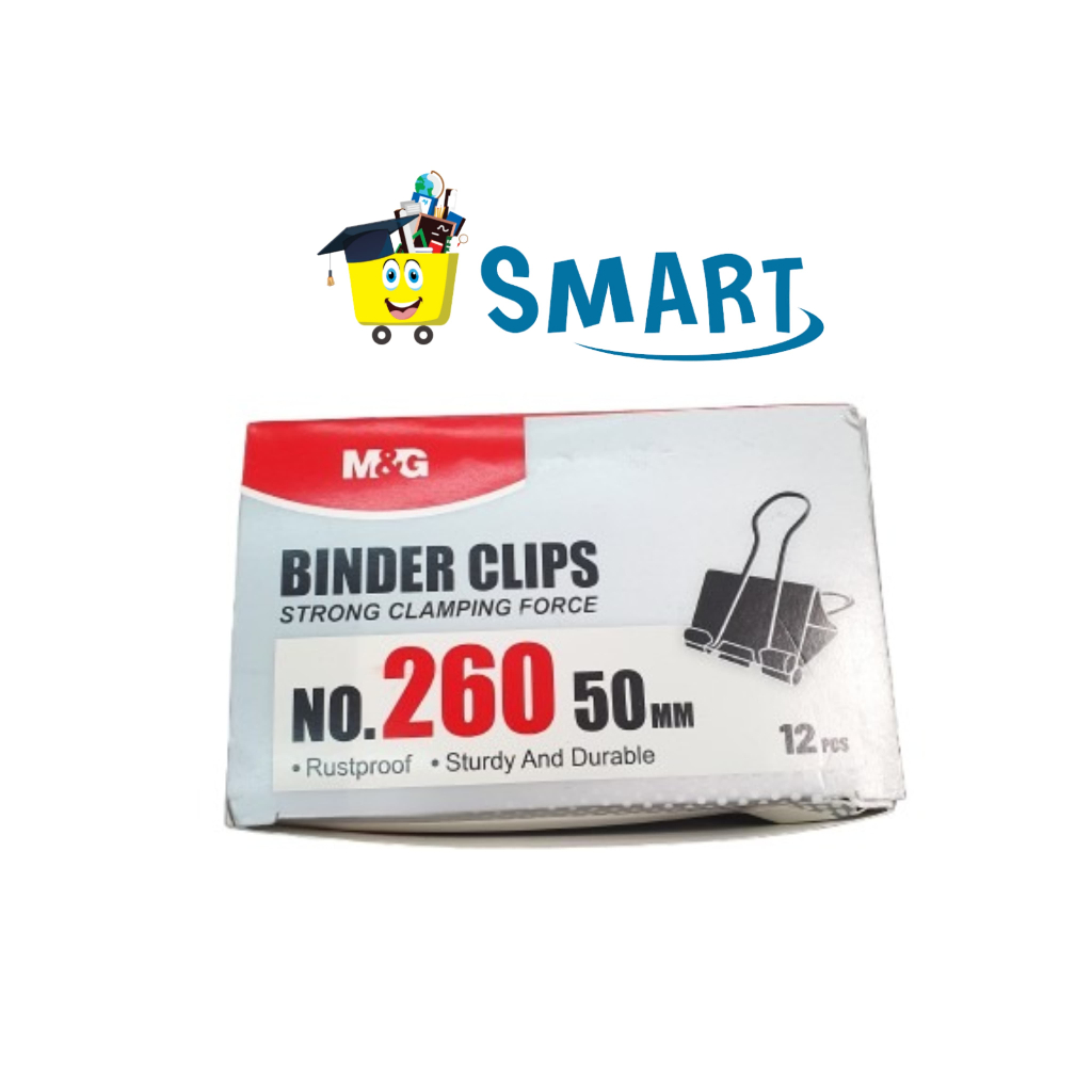 

M&G BINDER CLIP 260 50MM(12PCS)