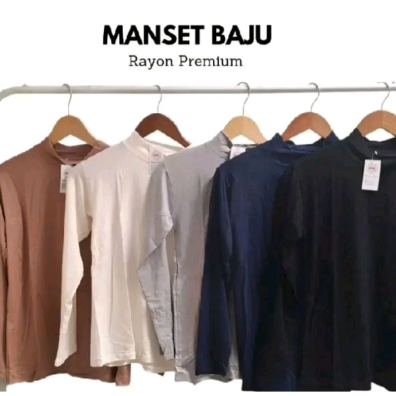 Manset Lengan Panjang / Manset Kaos Rayon / Manset Wanita / Manset Baju Lengan Panjang