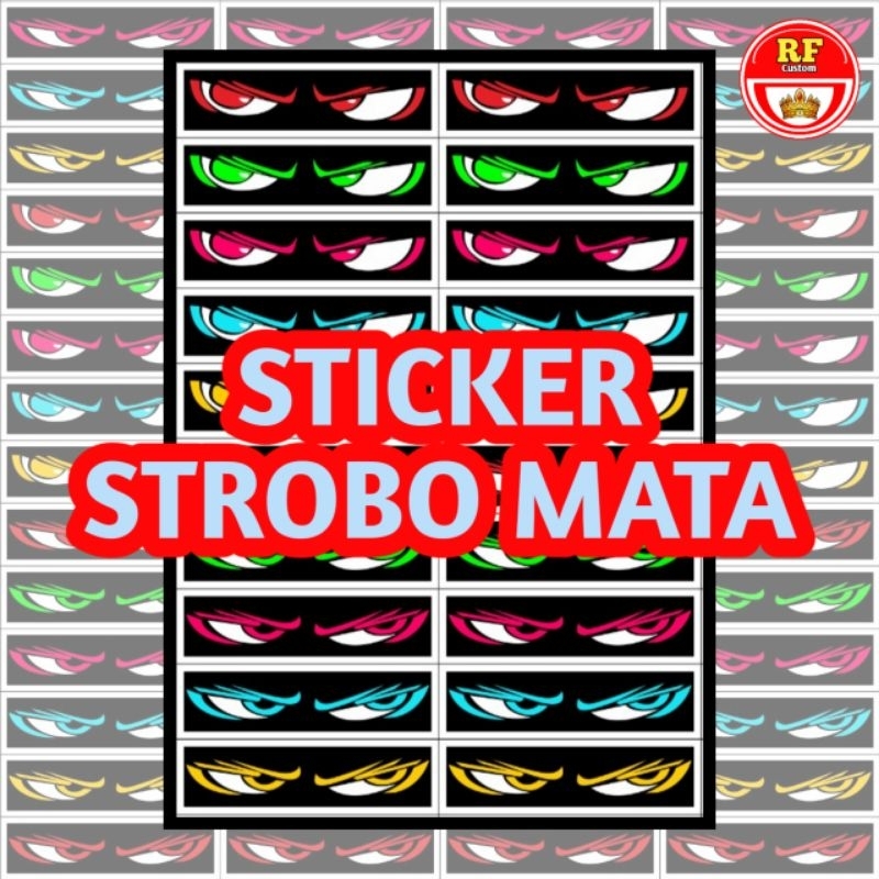 

Stiker Miniatur STROBO MATA Anti Air Terbaru Viral Sticker Bus Truk