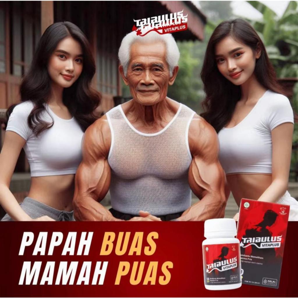 Tribulus Vitaplus Suplemen Penambah Stamina Pria dan Gairah