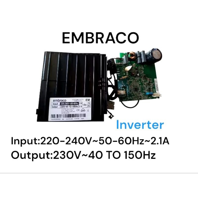 Modul pcb kulkas inferter embraco VCC3 2456 14 F 76