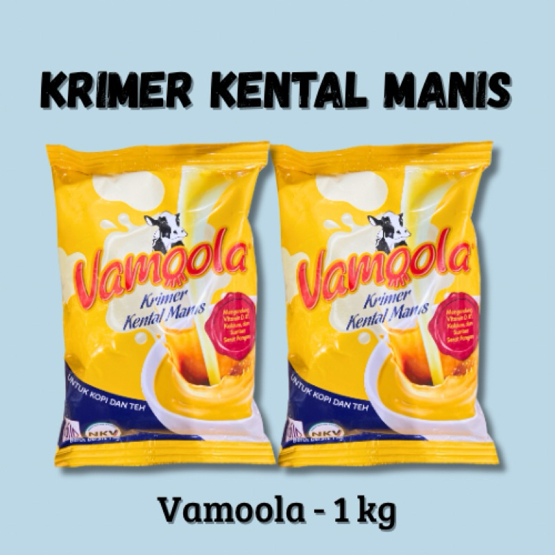 

Susu Krimer Kental Manis Vamoola - 1 kg