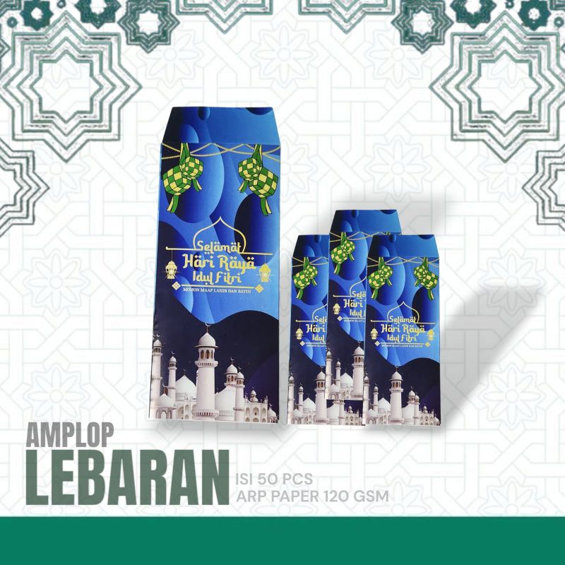 

Amplop Lebaran Idul Fitri Murah 50pcs