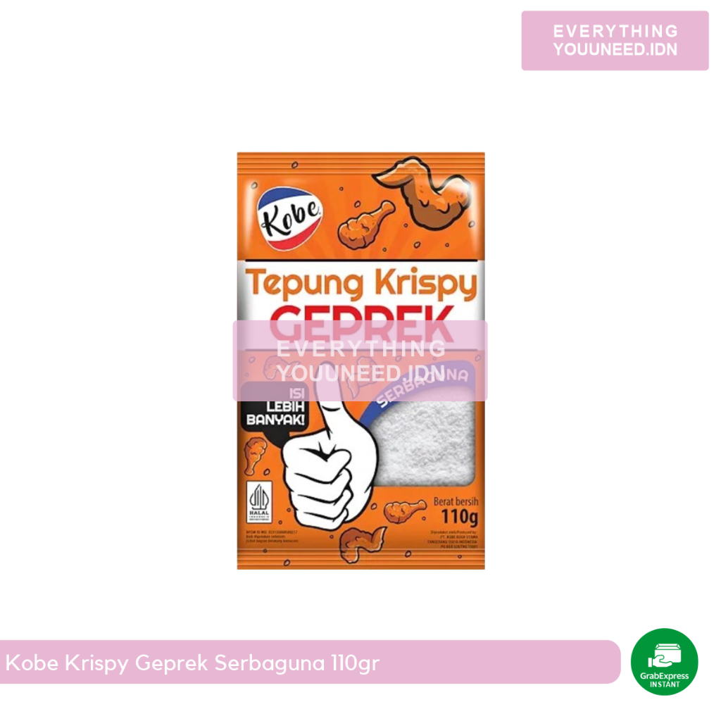 

Kobe Tepung Ayam Geprek Krispy 110g