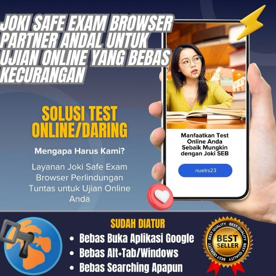 SAFE EXAM BROWSER | JOKI | APLIKASI