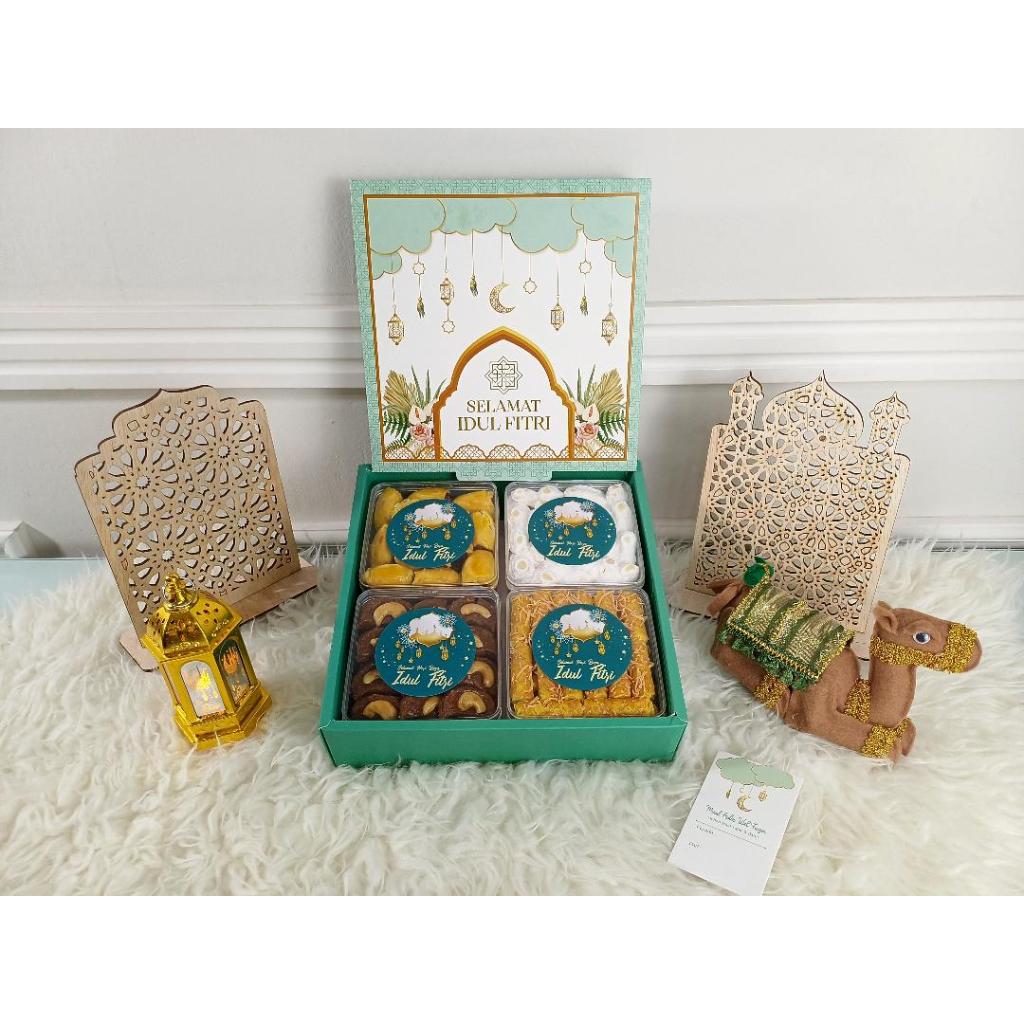 

Hampers bingkisan parcel Lebaran Idul fitri kue kering